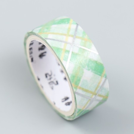 Adhesive tape paper "lemon" set 2 pcs width 1.5; 2.5 cm winding 2 m-3