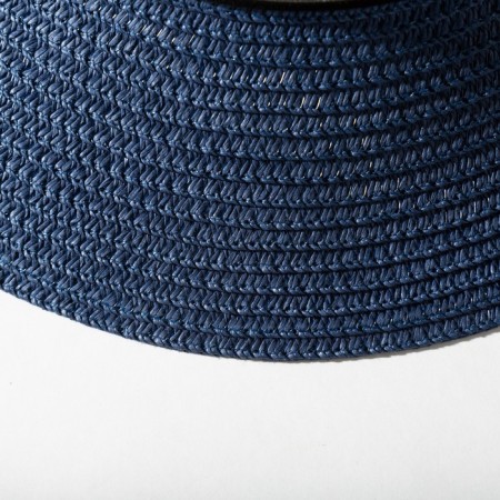 Hat with a bow Minaku color dark blue, rn 56-58-1