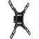 Kromax Vega-8 TV Black 15 "-42" Max 15kg wall tilt