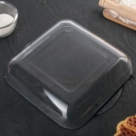 A set of square dishes from heat -resistant baking glass Borcam, 2 items: 3.2 l, 1.95 liters-2