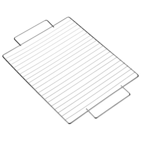 Ground grill Universal Maclay, 36x24 cm, chrome steel, for barbecue-6