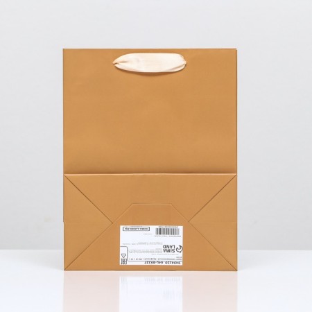 Laminated packet "brown", 18 x 23 x 10 cm-1