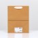 Laminated packet "brown", 18 x 23 x 10 cm