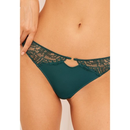 Women's panties Dainy XS, dark green color-3