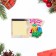 Magnet with a block for recording "joy and fun!" Symbol of the year, gift