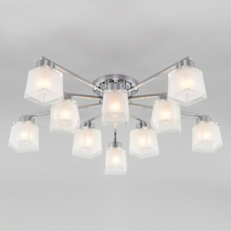 Delfi chandelier, 10x40W E27, color chromium