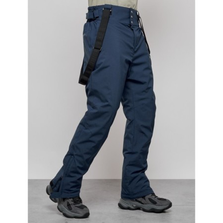 Semi-combinezone ski insulated male winter, size 52, dark blue color-10