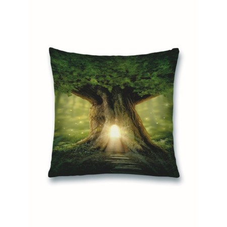 Pillowess decorative "House in a tree", on a zipper, size 45x45 cm