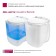 Washing Machine "Cashing Man" WM-0101, 140 W, V = 17 L, Load Load 1 kg, Blue Tax Color Blue