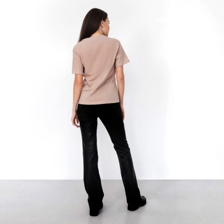 Women's T-shirt KAFTAN "Correct", beige, rr 40-42-2