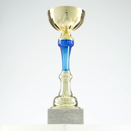 Cup 132C, award figure, gold, a stone stand, 21 × 7 × 6 cm.-2