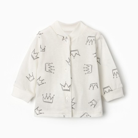 Nursery blouse, beige color/crown, height 62 cm