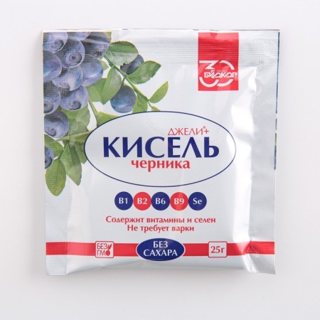Jelly + blueberries, 25 g
