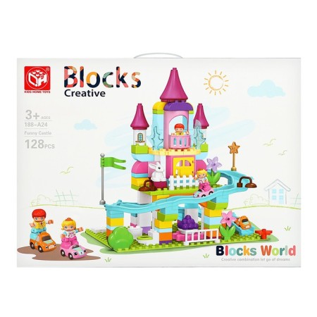 Designer "Wonderful Castle", 2 assembly options, 128 parts-6