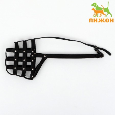 Muzzle No. 3, German shepherd bitch (length 9 cm, muzzle 32 cm), black