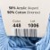 Yarn "Baby Cotton" 50% acrylic 50% cotton 165m/50g (448 St.