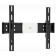 Holder LCD-F4611, up to 40 kg, 32-65 ", wall, fixed, black