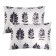 Ethel Print, 50x70 cm-2 pcs, 100%cotton, maco-Satin pillowcase.