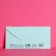 Envenue for money "Surveillance" embossed, tenderness, 16.5 x 8 cm