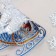 Stickers on the windows "New Year" sled, deer, 32x23 cm