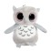 Soft toy "owl", on a key fob, color mix