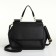 Women's bag on magnet Textura, small size, black color