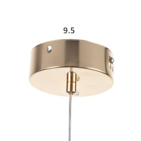 Lamp Bayerlux "Sharon" LED 10W gold 8.5x8.5x40-150 cm-8