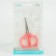 Manicure scissors baby, pink color