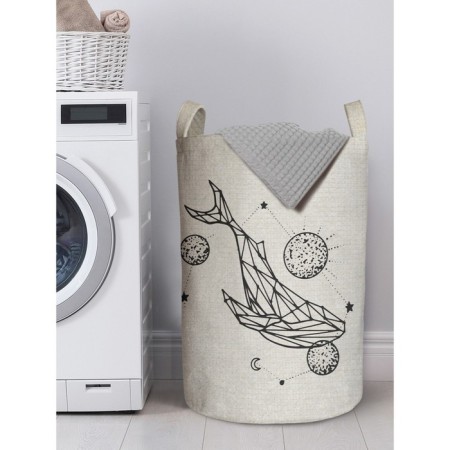 Basket for storing things "on the waves of the universe", size 40x60 cm