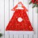 COAPENT New Year's "Small stars" 40x27 cm, red
