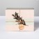Gift folding box, packaging, “eco style”, 20 x 15 x 8 cm