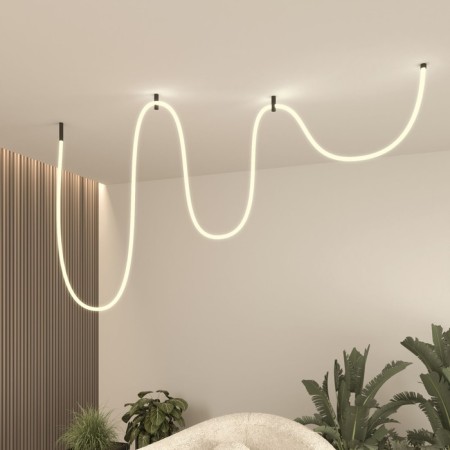 Flexible neon Elektrostandard, IP20, SMD2835, 336 LED/m, 12V, 3000K, one -way, glow warm white, without fastening-1