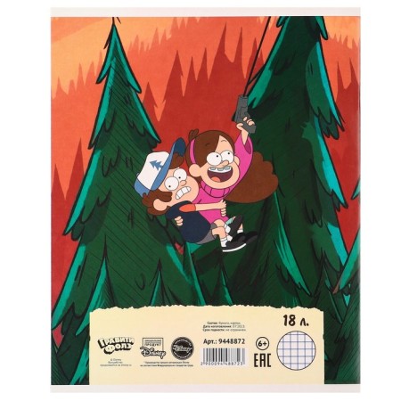 Gift set for the boy Gravity Falls, 9 items-11