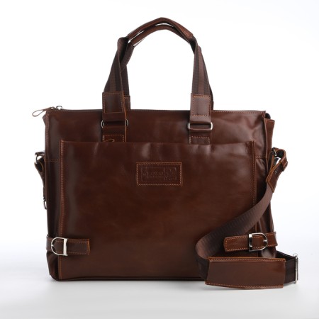 Business business, XL Zolo, lightning department, external pocket, brown color
