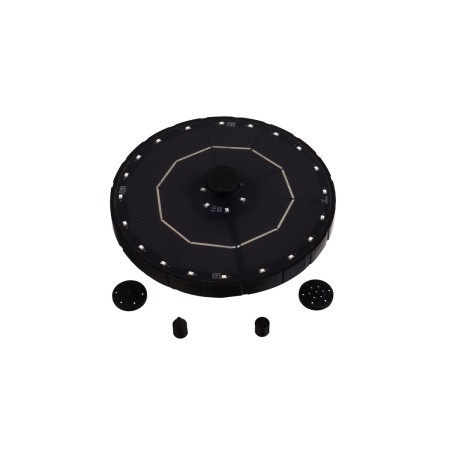 Fountain on the solar battery, h = 0.55 meters, 180 l/h, 7 watts, LED backlight, JT-180-26LED