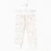 Pants for children, beige color/zoo, height 80 cm