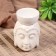 Aroma lamp ceramics "Buddha with a bowl on the head" mix 11.5x8x9 cm