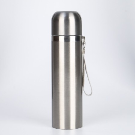 Thermos for tea, coffee, 500 ml, the Master K Gilse, retains heat 10 hours, with a mug, with pomp, 6.5 x 24