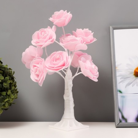 Spinker "Pink Roses" LED Pink 17x17x34 cm-2
