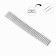 Solomon watch strap, 20 mm, metal, L-15 cm, silver