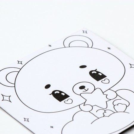 Magnet Coloring Color "Bear", 10 x 10 cm-3