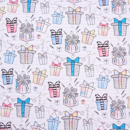 Paper packaging glossy "gift", 70 x 100 cm-1