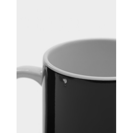 Mug - chameleon ceramic shares “Smile”, 350 ml, white color-7