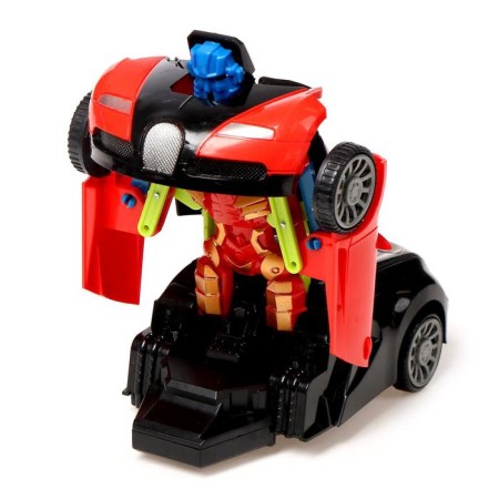 Robot Radio -controlled "Sports", transforms, works from batteries, color mix-11
