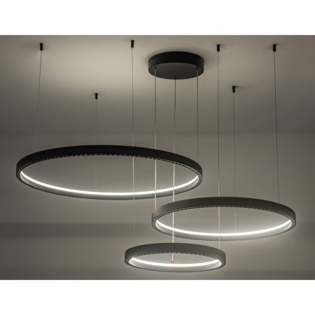 LED LED suspended Ambrella Light, Linetech, FL5882, LED, 90 W, 7200LUM, 3000-6400K, black color black-1