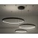 LED LED suspended Ambrella Light, Linetech, FL5882, LED, 90 W, 7200LUM, 3000-6400K, black color black