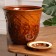 Pot Flower Uta No. 2, brown 5.5 l
