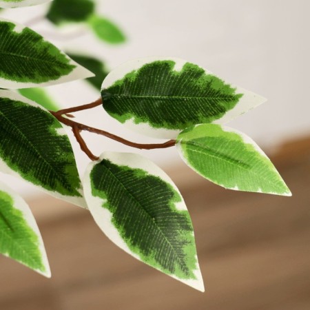 Artificial tree "Leaf with white" 160 cm-1
