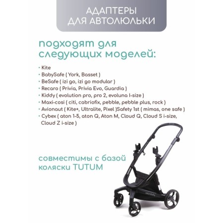 Adapters for Amarobaby Tutum, 2 pcs-2