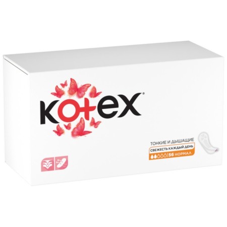 Daily gaskets Kotex Normal, 56 pcs.-1